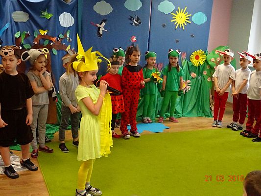 Grafika #8: Gdzie jest wiosna? cz. I- przedszkolaki przedszkolakom