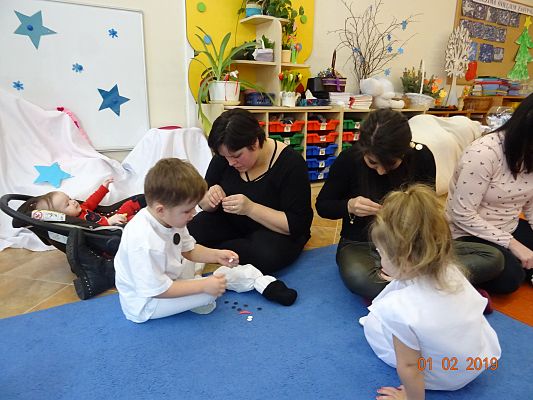 Grafika #1: Zajęcia otwarte dla rodziców Zima, zima w gr. I Motylki cz. VI