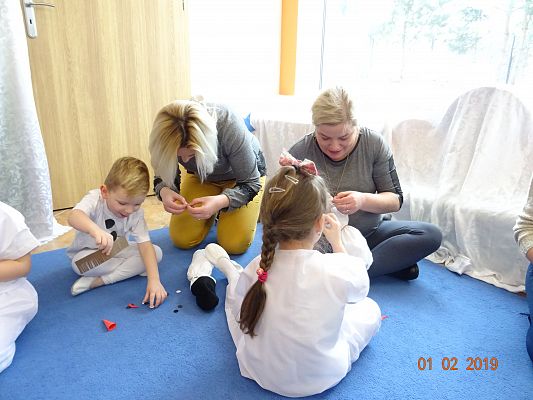 Grafika #2: Zajęcia otwarte dla rodziców Zima, zima w gr. I Motylki cz. VI