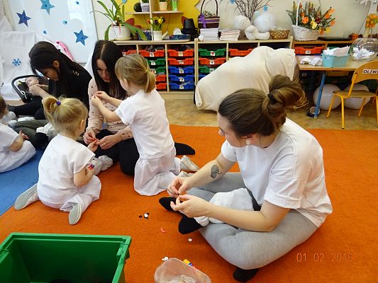 Grafika #3: Zajęcia otwarte dla rodziców Zima, zima w gr. I Motylki cz. VI