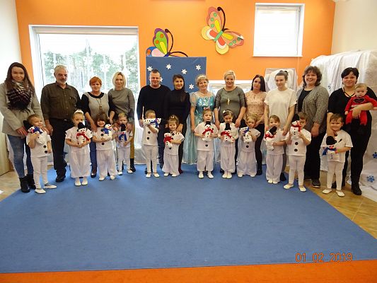 Grafika #5: Zajęcia otwarte dla rodziców Zima, zima w gr. I Motylki cz. VI