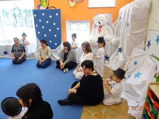 Grafika #3: Zajęcia otwarte dla rodziców Zima, zima w gr. I Motylki cz. V