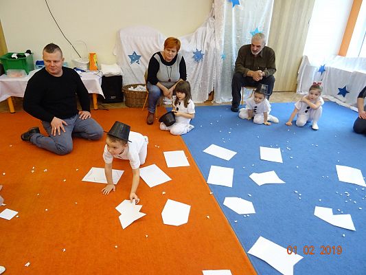 Grafika #6: Zajęcia otwarte dla rodziców Zima, zima w gr. I Motylki cz. V