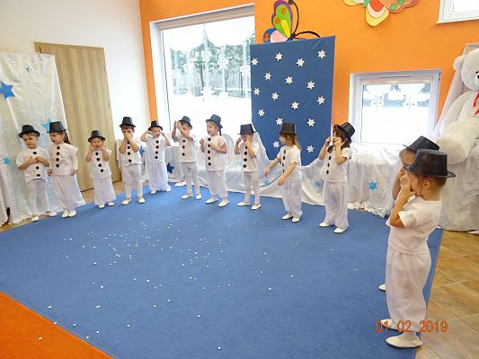 Grafika #3: Zajęcia otwarte dla rodziców Zima,zima w gr.I Motylki cz. II