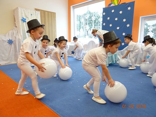 Grafika #5: Zajęcia otwarte dla rodziców Zima,zima w gr.I Motylki cz. II