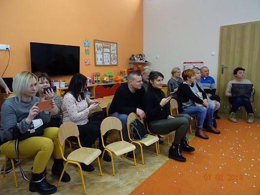 Grafika #7: Zajęcia otwarte dla rodziców Zima,zima w gr.I Motylki cz. II