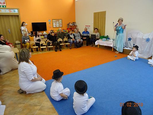 Grafika #1: Zajęcia otwarte dla rodziców Zima, zima w gr.I Motylki cz. I