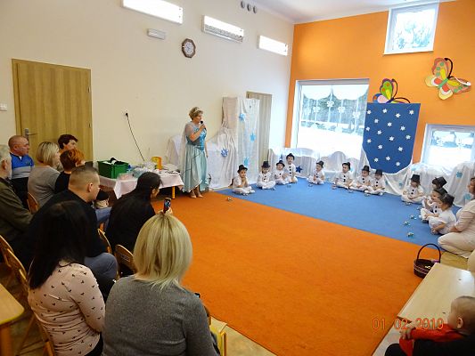 Grafika #2: Zajęcia otwarte dla rodziców Zima, zima w gr.I Motylki cz. I