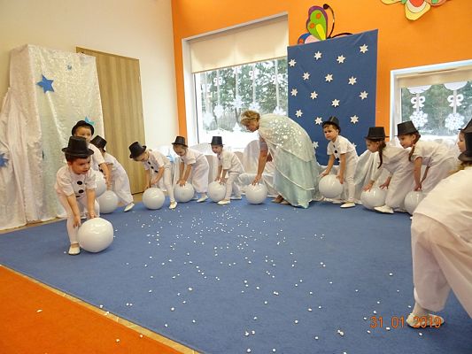 Grafika #2: Zima, zima-przedszkolaki przedszkolakom cz.III