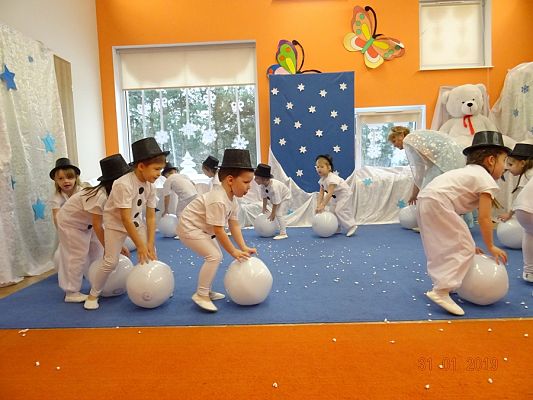 Grafika #4: Zima, zima-przedszkolaki przedszkolakom cz.III