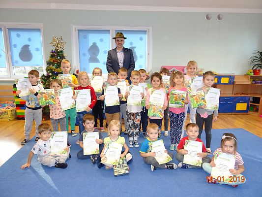 Grafika #5: Rozstrzygnięcie konkursu plastycznego  Domy leśnych zwierząt cz. II