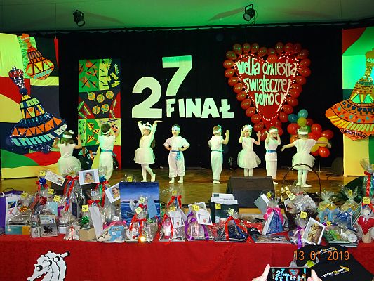 Grafika #1: 27 Finał Wielkiej Orkiestry Świątecznej Pomocy cz. I