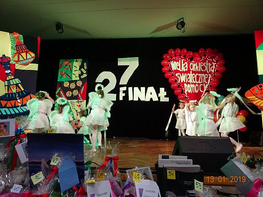 Grafika #7: 27 Finał Wielkiej Orkiestry Świątecznej Pomocy cz. I