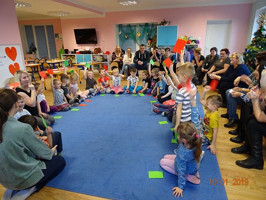 Grafika #0: Zajęcia otwarte dla rodziców -Rybki