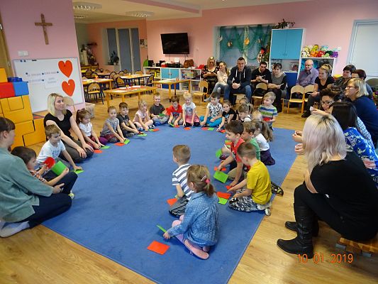 Grafika #1: Zajęcia otwarte dla rodziców -Rybki