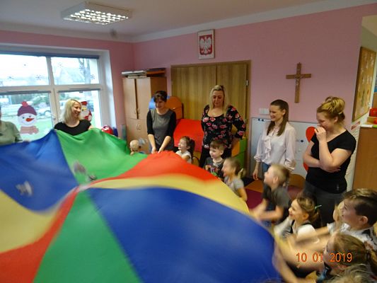 Grafika #7: Zajęcia otwarte dla rodziców -Rybki