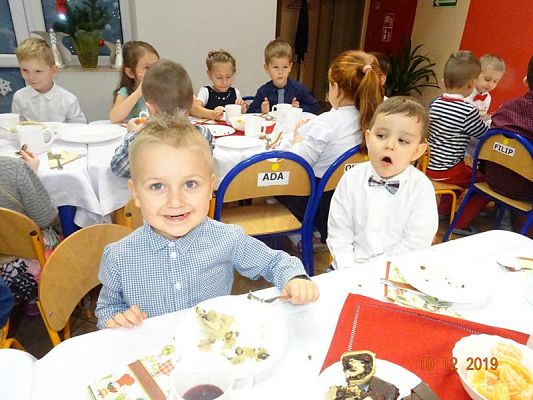 Grafika #4: Wigilia w przedszkolu cz. IV