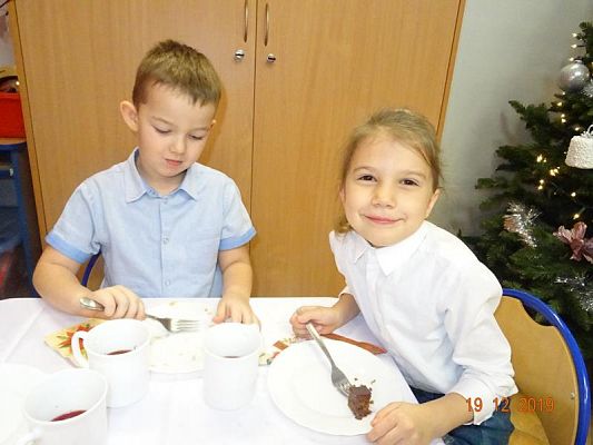 Grafika #5: Wigilia w przedszkolu cz. II