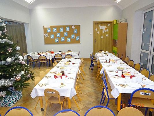 Grafika #1: Wigilia w przedszkolu cz. I