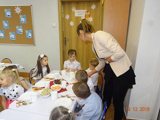 Grafika #5: Wigilia w przedszkolu cz. I