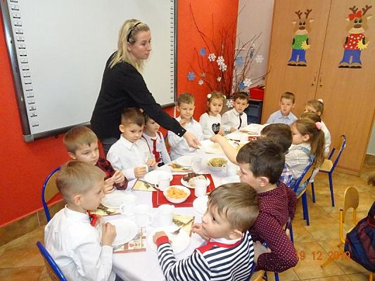 Grafika #6: Wigilia w przedszkolu cz. I
