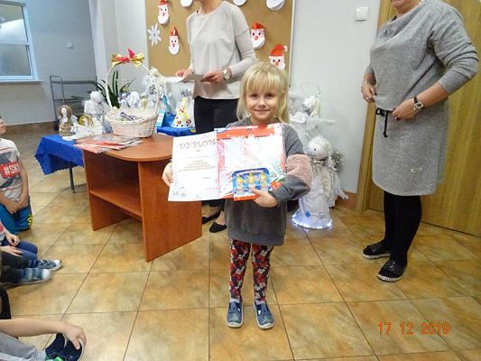 Grafika #3: Konkurs plastyczny bożonarodzeniowy Aniołek cz. VI