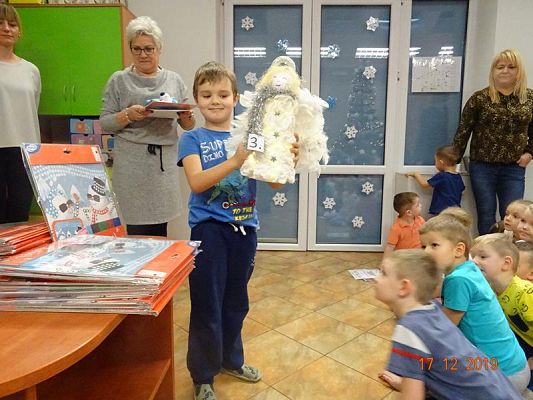 Grafika #5: Konkurs plastyczny bożonarodzeniowy Aniołek cz. III