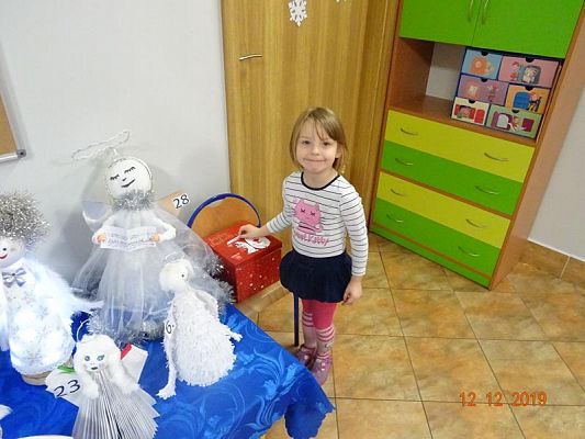 Grafika #2: Konkurs plastyczny Bożonarodzeniowy Aniołek cz. I