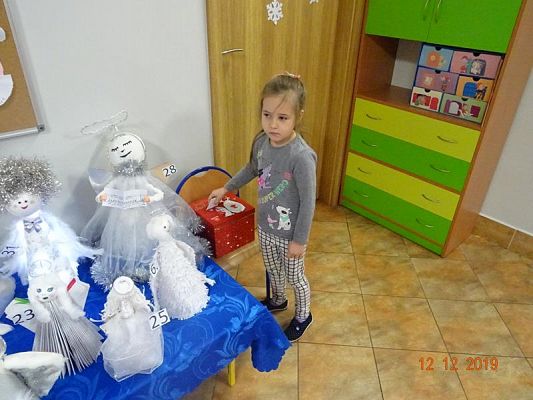 Grafika #3: Konkurs plastyczny Bożonarodzeniowy Aniołek cz. I