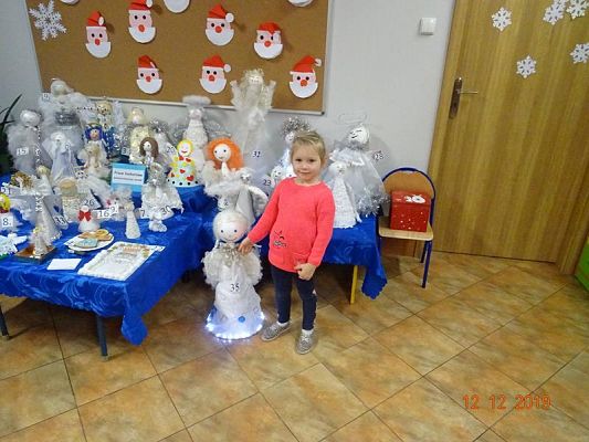 Grafika #5: Konkurs plastyczny Bożonarodzeniowy Aniołek cz. I