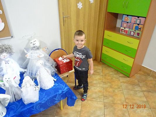 Grafika #6: Konkurs plastyczny Bożonarodzeniowy Aniołek cz. I