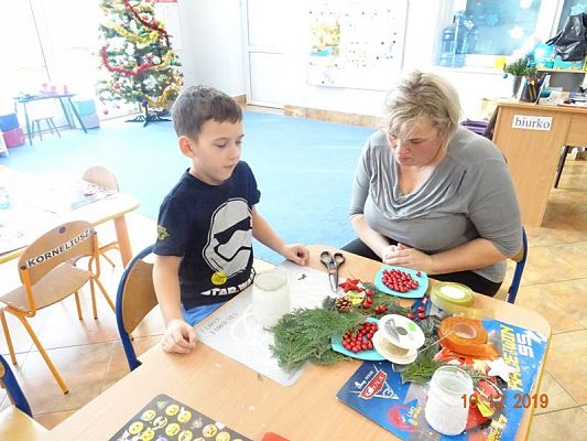 Grafika #2: Zajęcia plastyczne Ozdoby świąteczne cz. II