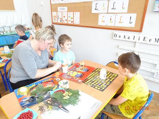 Grafika #4: Zajęcia plastyczne Ozdoby świąteczne cz. II