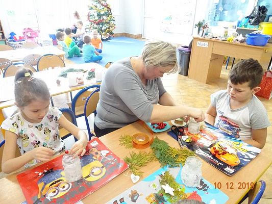 Grafika #6: Zajęcia plastyczne Ozdoby świąteczne cz. II