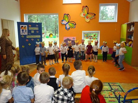 Grafika #9: Pasowanie na Przedszkolaka