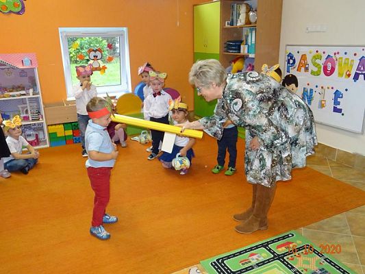 Grafika #21: Pasowanie na Przedszkolaka