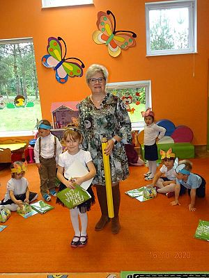 Grafika #33: Pasowanie na Przedszkolaka