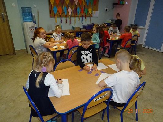 Grafika #39: Dzień Pluszowego Misia gr. I Motylki