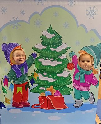 Grafika #1: Świąteczna fotobudka