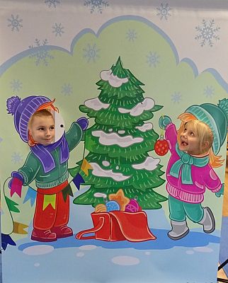 Grafika #4: Świąteczna fotobudka