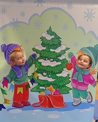 Grafika #5: Świąteczna fotobudka