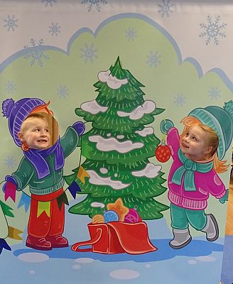 Grafika #7: Świąteczna fotobudka