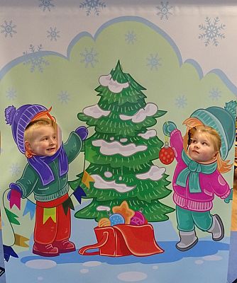 Grafika #8: Świąteczna fotobudka