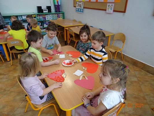 Grafika #5: Walentynki w przedszkolu