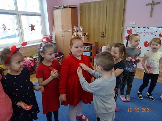 Grafika #9: Walentynki w przedszkolu