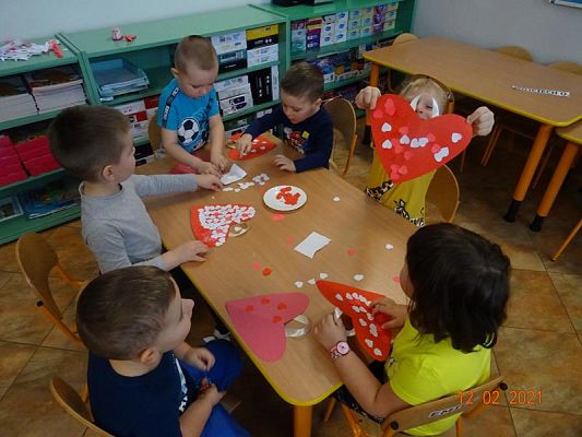 Grafika #17: Walentynki w przedszkolu
