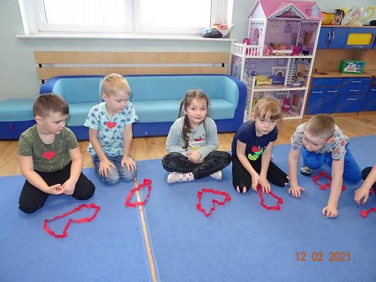 Grafika #20: Walentynki w przedszkolu