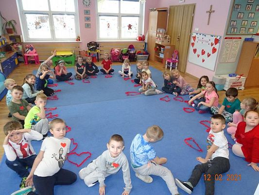 Grafika #26: Walentynki w przedszkolu