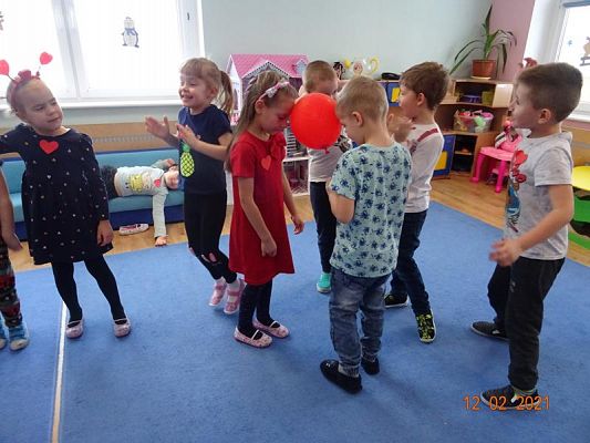 Grafika #34: Walentynki w przedszkolu