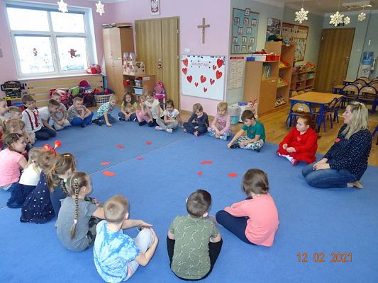 Grafika #42: Walentynki w przedszkolu